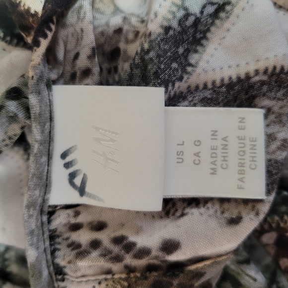 H&M Multicolor Long Sleeve Dress - Picture 6 of 7